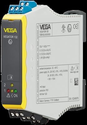 TOR132.AXXXKXX VEGATOR 132 کنترل کننده کانال دوگانه برای تشخیص سطح برای سُند های رسانا